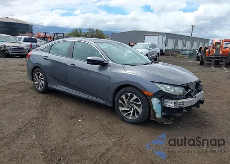 2016 Honda Civic Ex z USA, uszkodzony, nr VIN 2HGFC2F8XGH535774